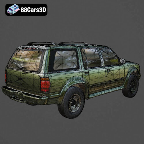 Ford Explorer 1996 3D Model