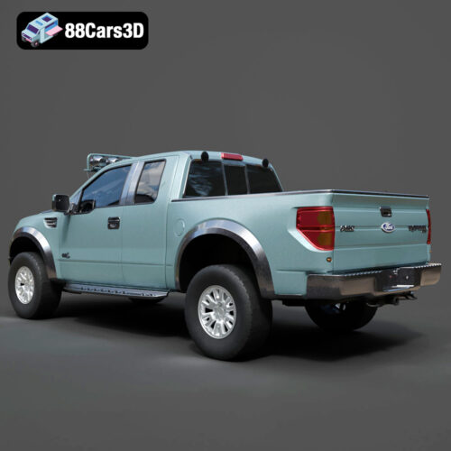 Ford F 150 SVT Raptor 3D Model