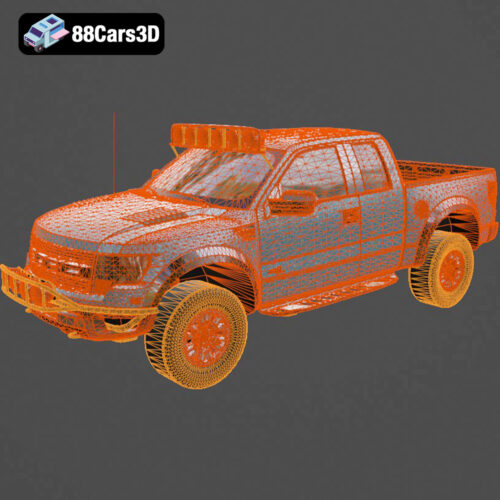 Ford F 150 SVT Raptor 3D Model