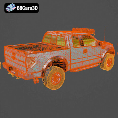 Ford F 150 SVT Raptor 3D Model