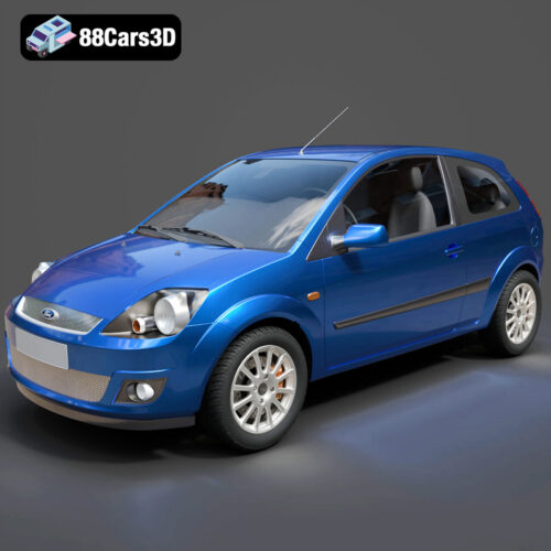 Ford Fiesta 2005 3D Model