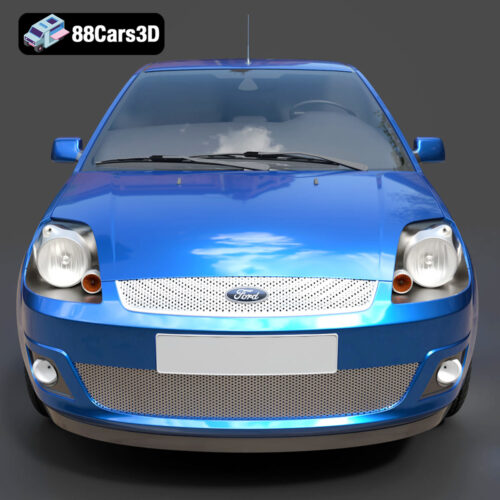 Ford Fiesta 2005 3D Model