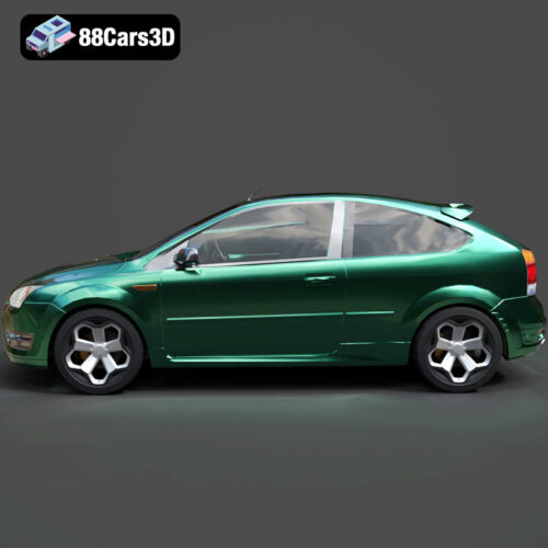 Ford Focus ST II-002 Ford Focus ST II 3D Model
