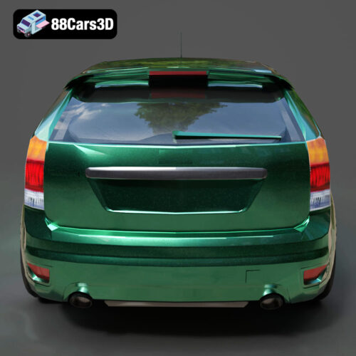 Ford Focus ST II-004 Ford Focus ST II 3D Model