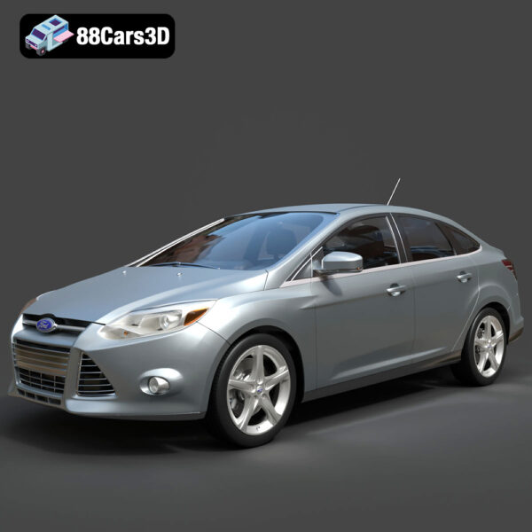 Ford Focus Sedan 3D Model