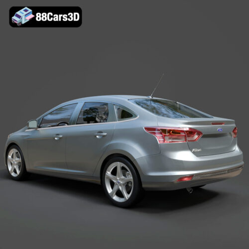 Ford Focus Sedan 3D Model