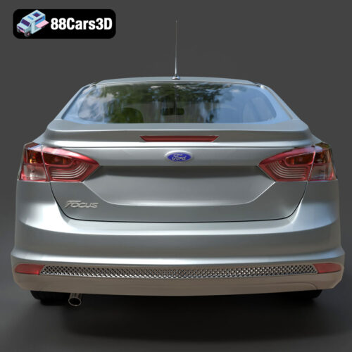 Ford Focus Sedan 3D Model