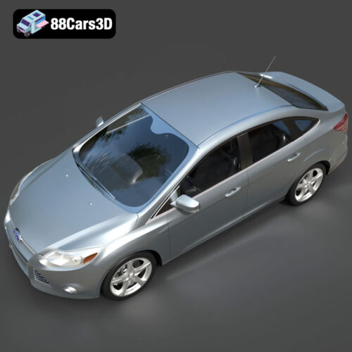Ford Focus Sedan 3D Model