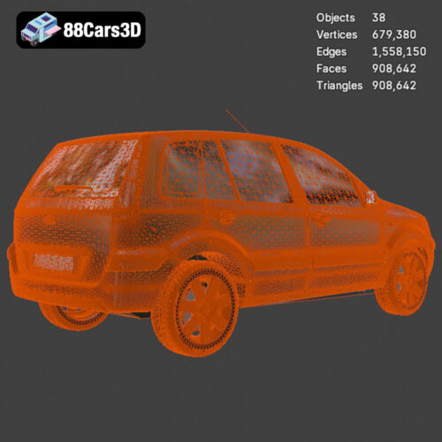 Ford Fusion N240910 3D Model