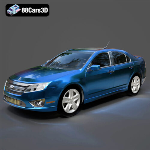 Ford Fusion Sport 3D Model