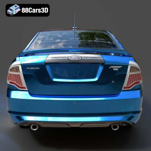 Ford Fusion Sport 3D Model