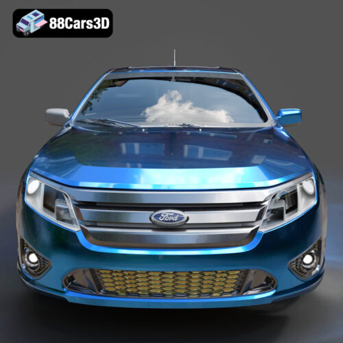 Ford Fusion Sport 3D Model