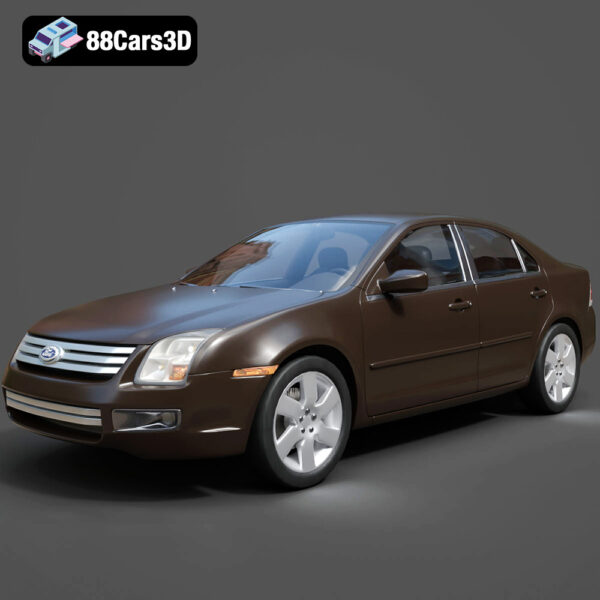 Ford Fusion USA 3D ModeFord Fusion USA 3D Model