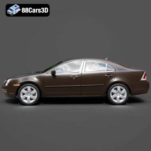Ford Fusion (USA)-002 Ford Fusion USA 3D Model