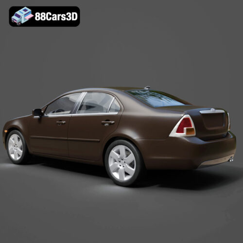 Ford Fusion (USA)-003 Ford Fusion USA 3D Model