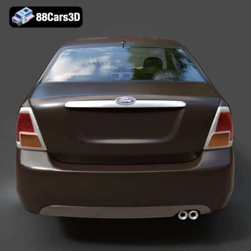 Ford Fusion (USA)-004 Ford Fusion USA 3D Model
