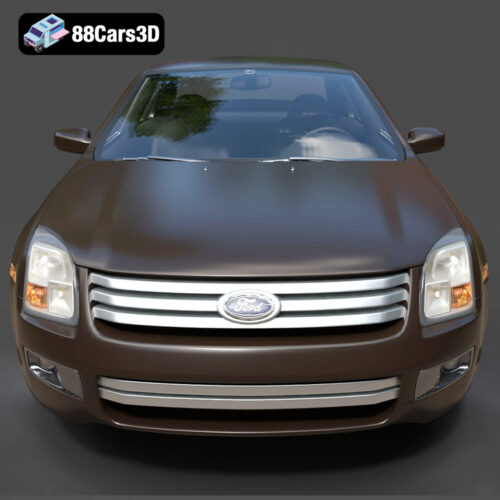 Ford Fusion (USA)-006 Ford Fusion USA 3D Model