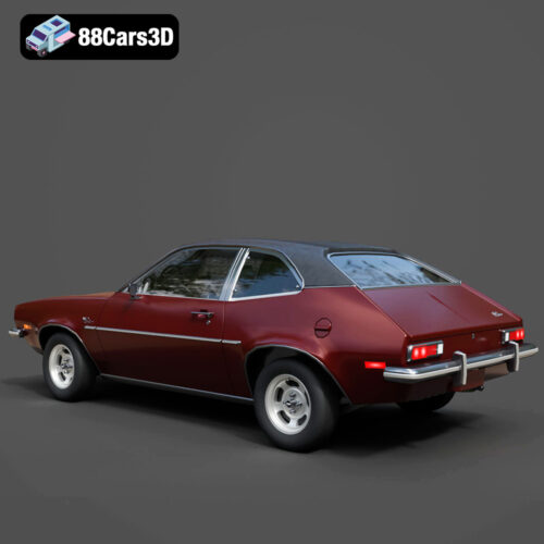 Ford Pinto 1971-003 Ford Pinto 1971 3D Model