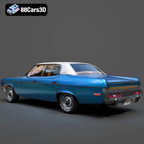 Ford AMC Matador 1971 3D Model