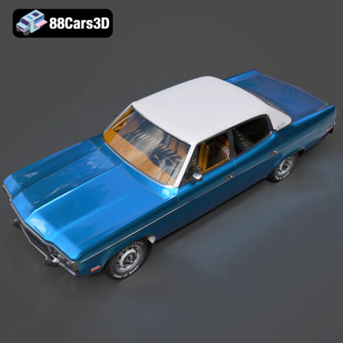 Ford AMC Matador 1971 3D Model