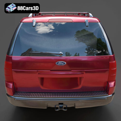 Ford Explorer 2001 3D Model