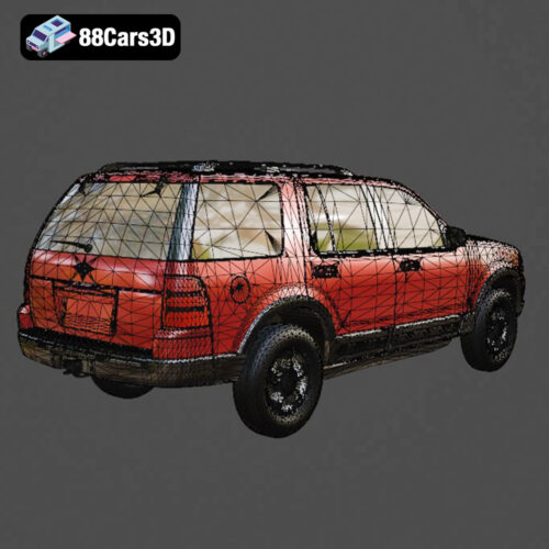 Ford Explorer 2001 3D Model