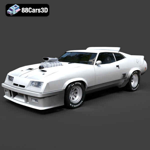 Ford Falcon XB Coupe 1973 3D Model