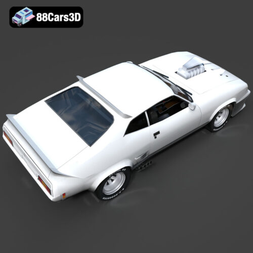 Ford Falcon XB Coupe 1973 3D Model