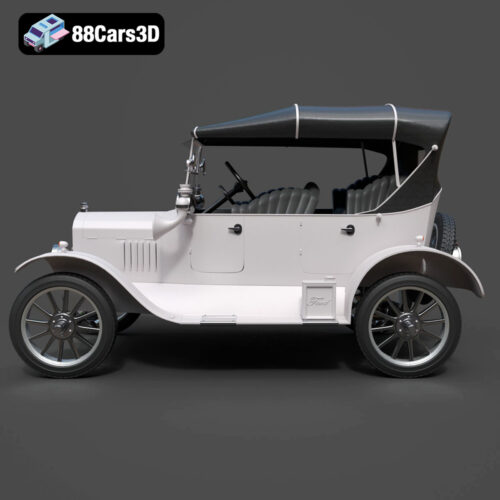 Ford Model T 1924 3D Model