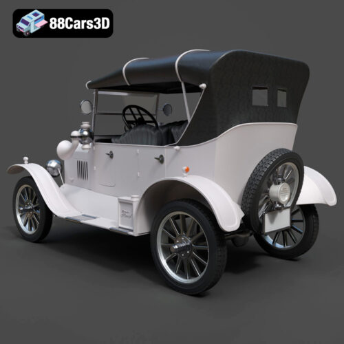 Ford Model T 1924 3D Model