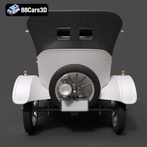 Ford Model T 1924 3D Model