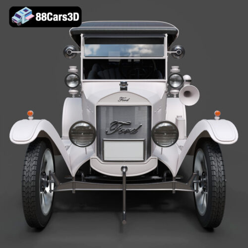 Ford Model T 1924 3D Model