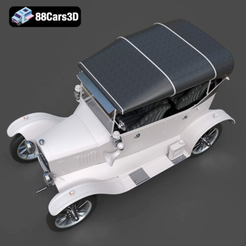 Ford Model T 1924 3D Model