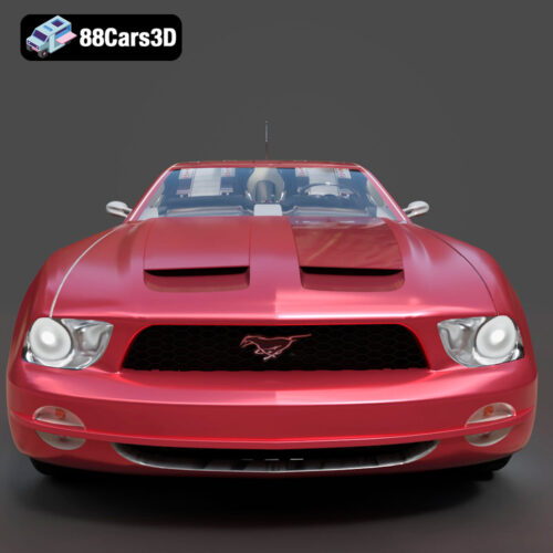 Ford Mustang 2003 3D Model