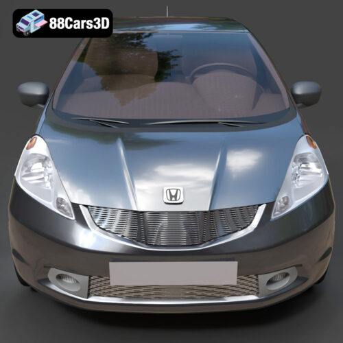 Honda Fit-006 Honda Fit 3D Model