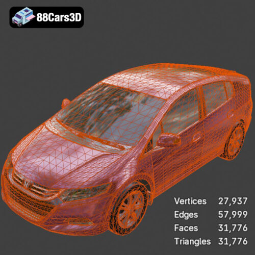 Honda Insight 3D Model