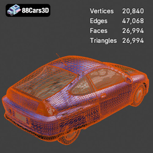 Honda Insight 3D Model