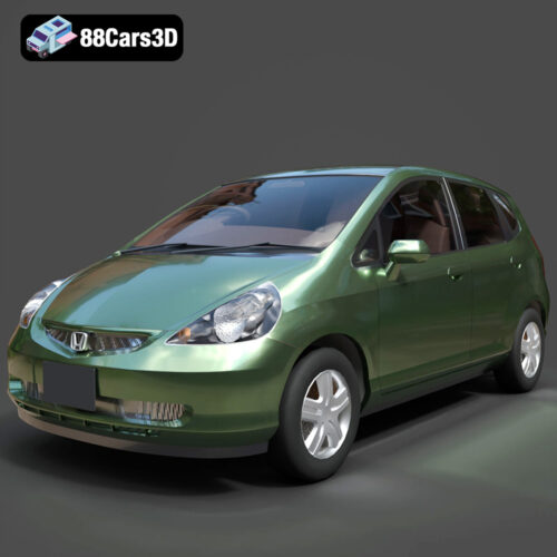 Honda Jazz-001 Honda Jazz 3D Model