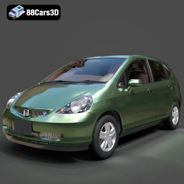 Honda Jazz-001 Honda Jazz 3D Model