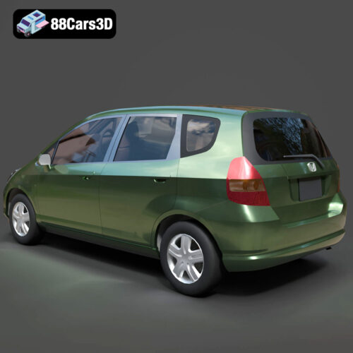 Honda Jazz-003 Honda Jazz 3D Model