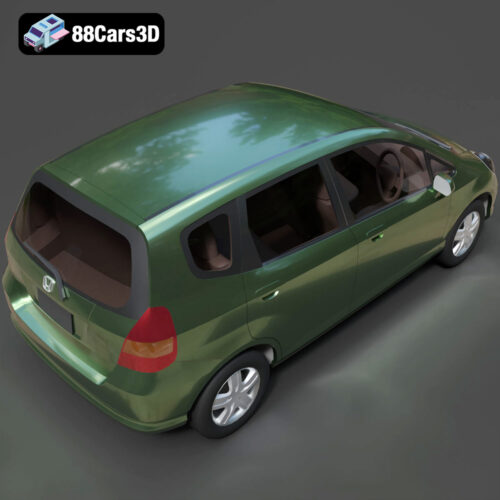 Honda Jazz-005 Honda Jazz 3D Model