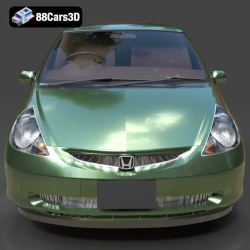 Honda Jazz-006 Honda Jazz 3D Model