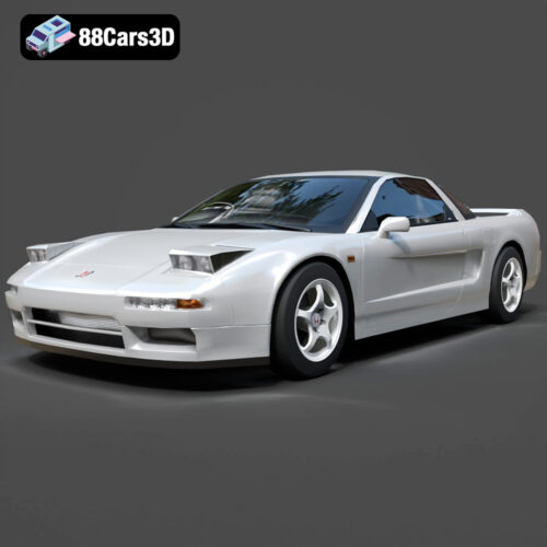 Honda NSX-R 1992-001 Honda NSX-R 1992 3D Model