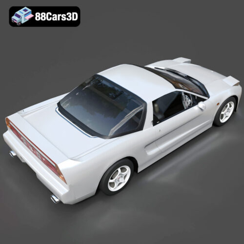 Honda NSX-R 1992-005 Honda NSX-R 1992 3D Model