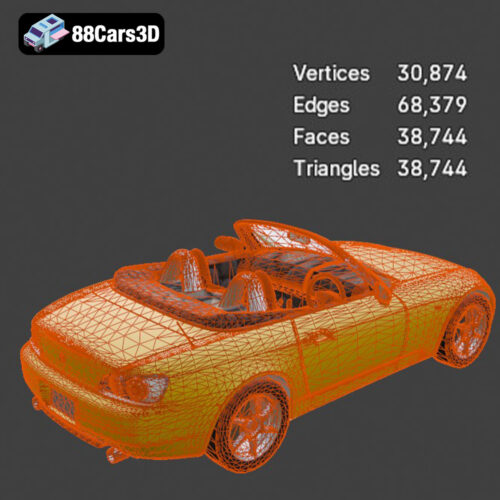 Honda S2000 3D Model