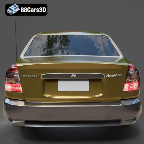 Hyundai Accent 3D Model