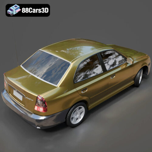 Hyundai Accent 3D Model