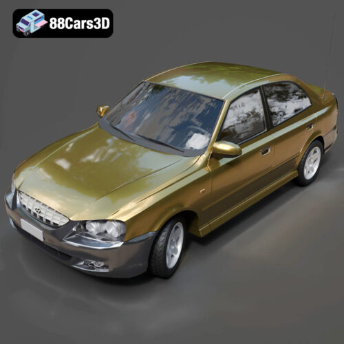 Hyundai Accent 3D Model