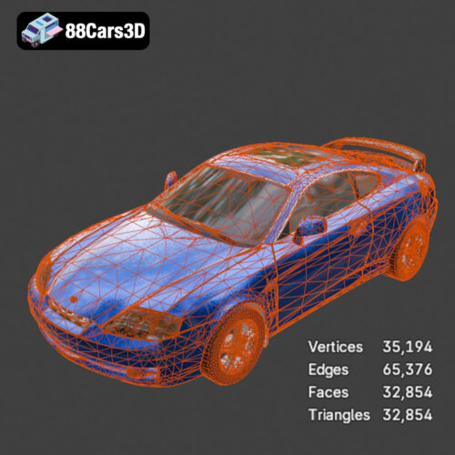 Hyundai Coupe 3D Model