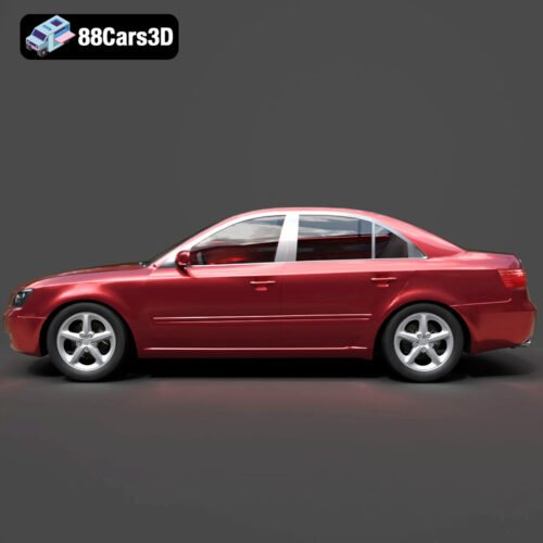 Hyundai Sonata 3D Model